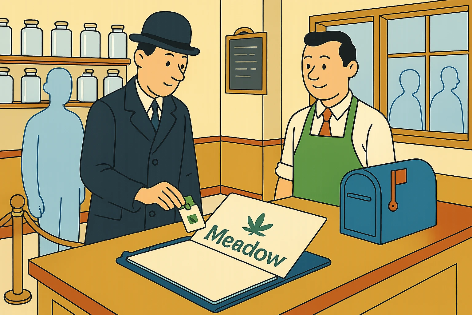 Meadow: In your customer database, ready for the next email.