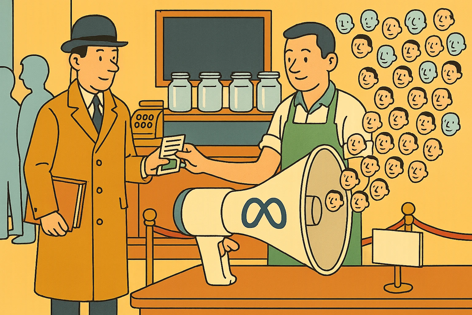 Meta Ads: Consented cards go in. A custom audience, and its lookalikes, come out.