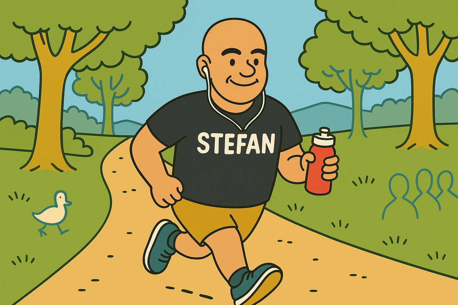 Drawing of Stefan Dimitrov off the clock
